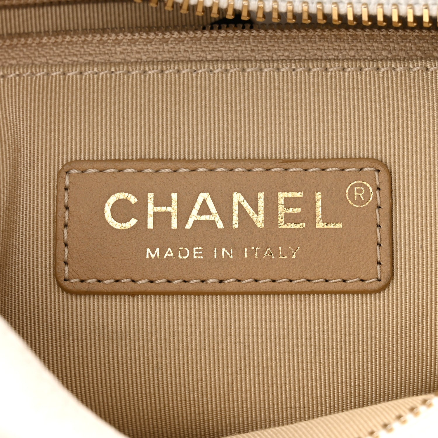 Chanel Calfskin Quilted Enchained Camera Case Bag White 6 of 13