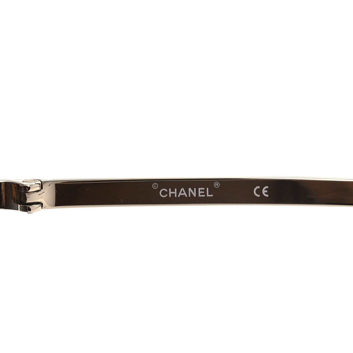 Chanel Frameless Shield Sunglasses Black 6 of 8