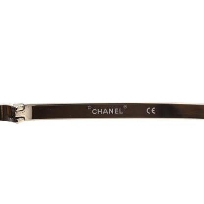 Chanel Frameless Shield Sunglasses Black 6 of 8
