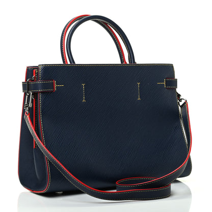 Louis Vuitton Epi Twist Tote Indigo Coquelicot 2 of 4