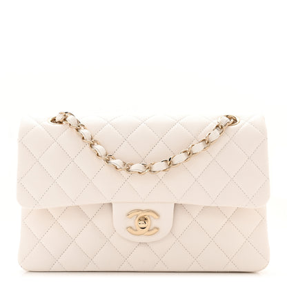 Chanel Caviar Quilted Small Double Flap White 1 of 11