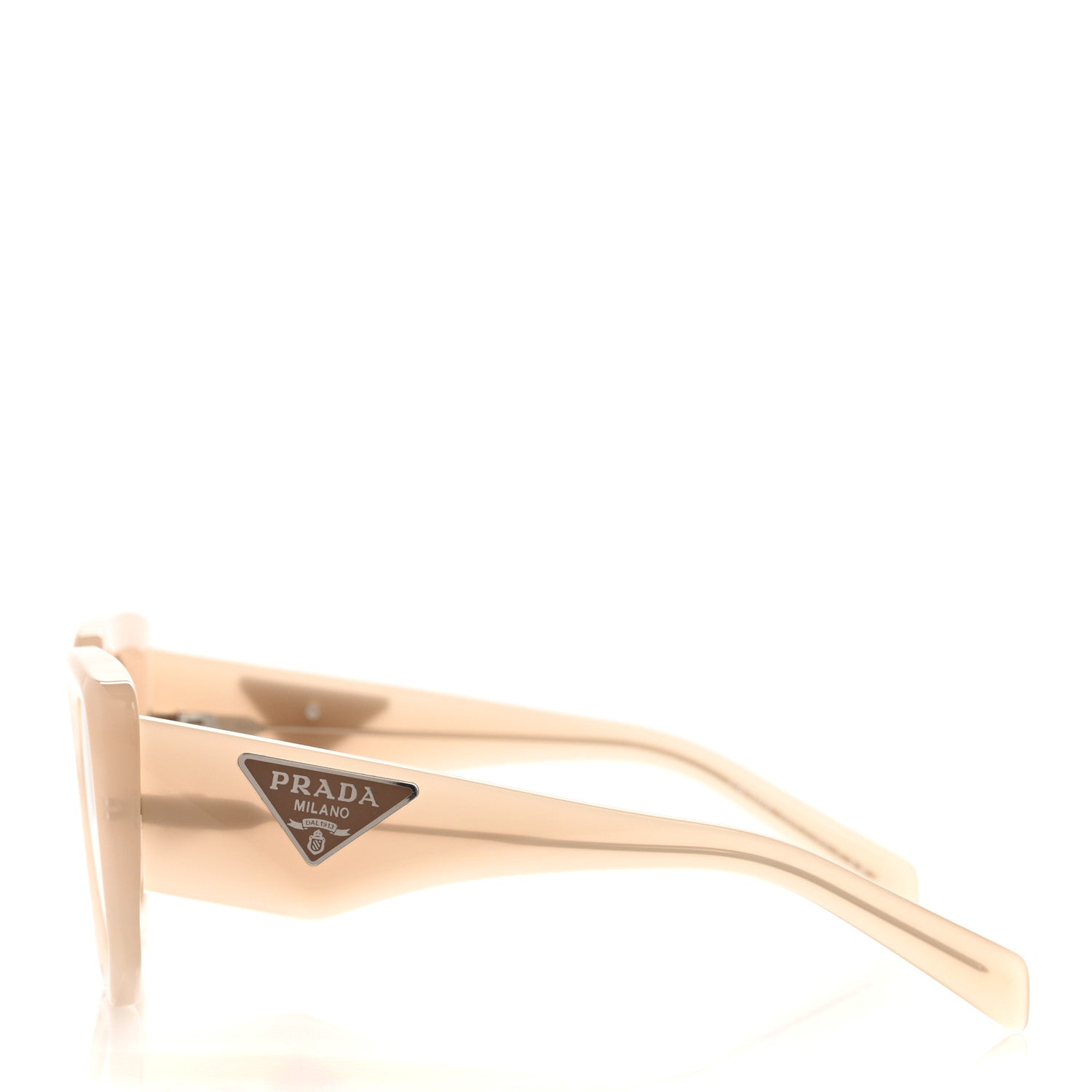 Prada Acetate Symbole Sunglasses SPR 14Z Taupe 3 of 8