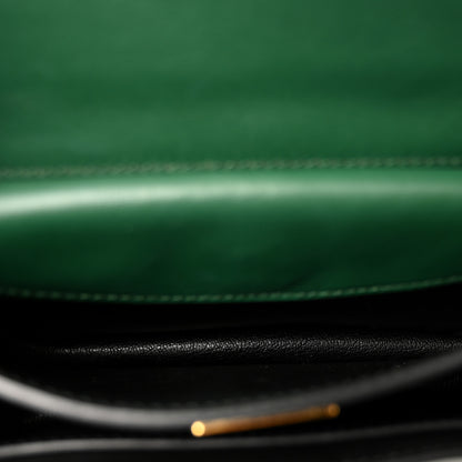 Prada City Calf Saffiano Cahier Bag Biliardo Black 5 of 9