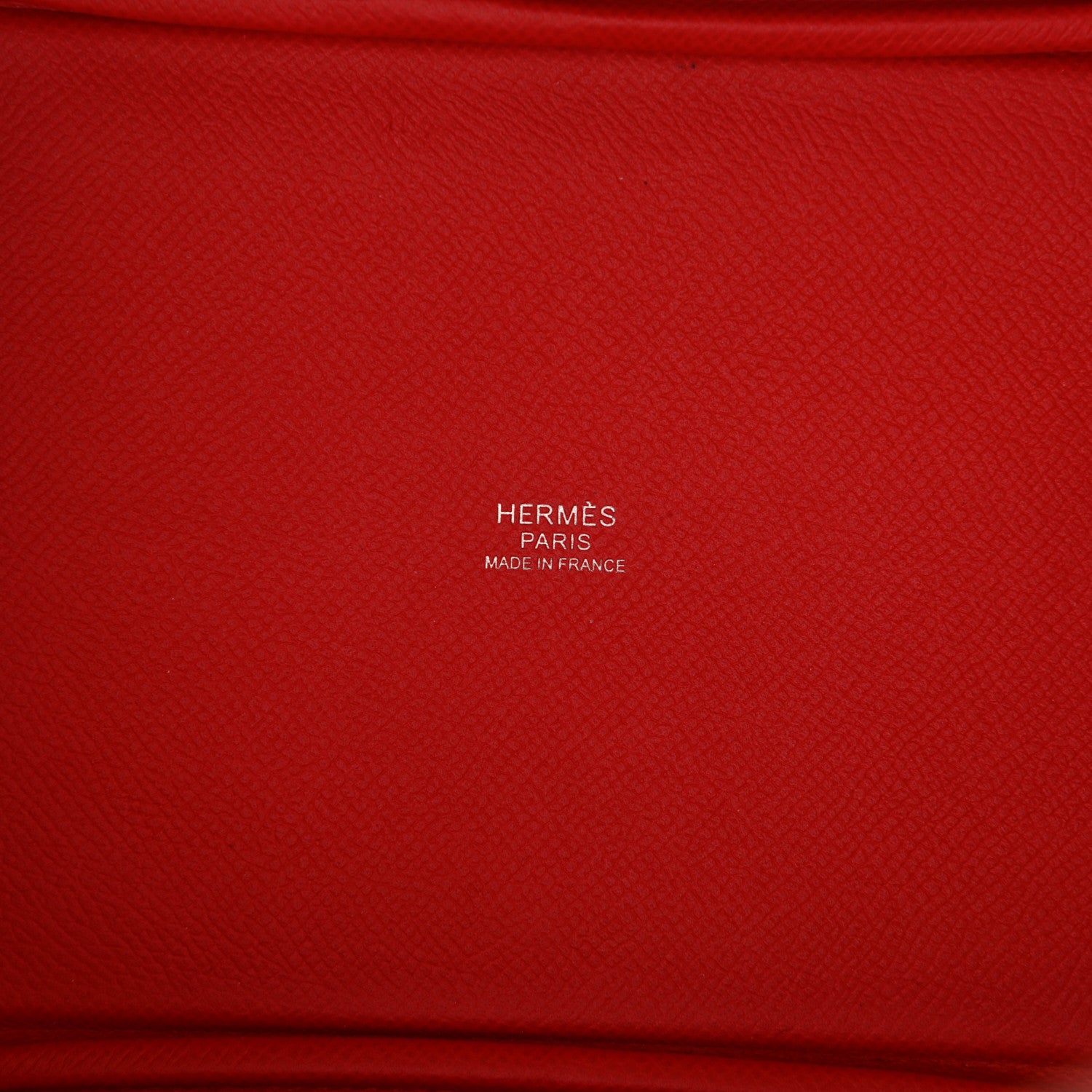 Hermes Epsom Tressage De Cuir Picotin Lock 18 PM Rouge Coeur Bleu du Nord Rouge H 6 of 10