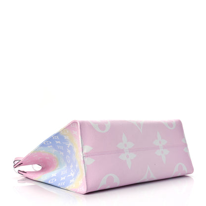 Louis Vuitton Monogram Escale Capri Onthego GM Pastel 4 of 12