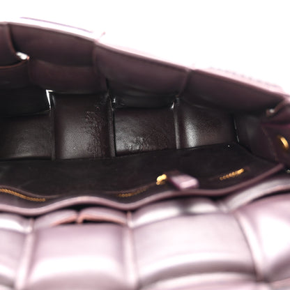 Bottega Veneta Nappa Maxi Intreccio Padded Cassette Crossbody Bag Grape 5 of 11