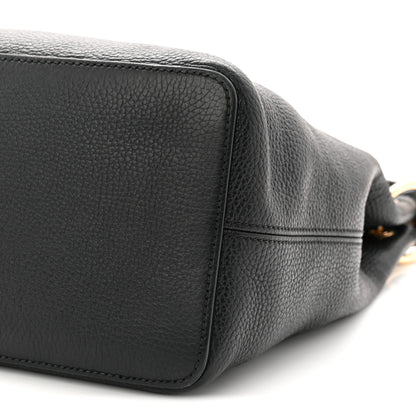 Gucci Pebbled Calfskin Large Soho Hobo Black 10 of 10