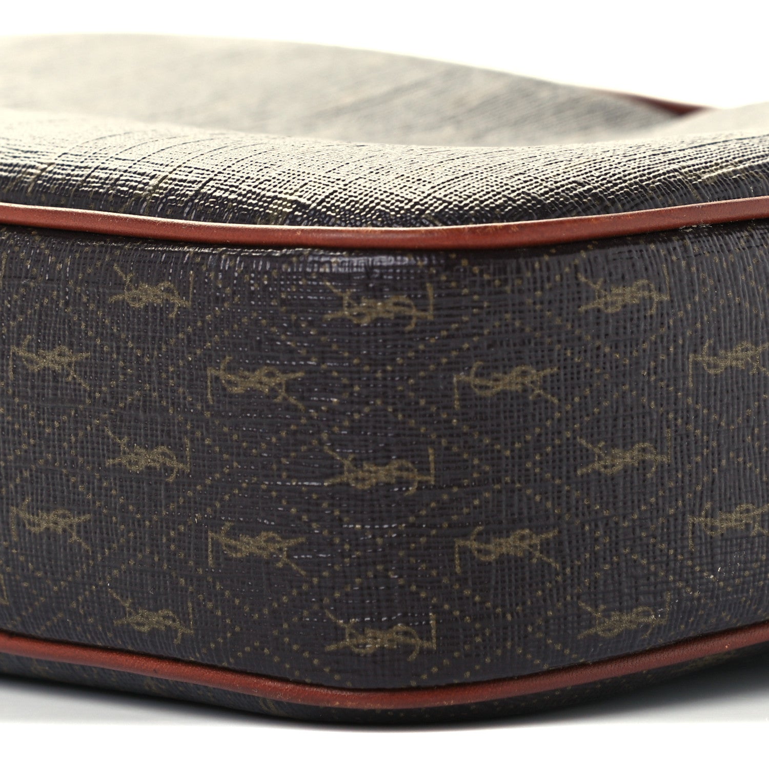Saint Laurent Canvas Smooth Calfskin Le Monogramme Small Camera Bag Chestnut 10 of 10