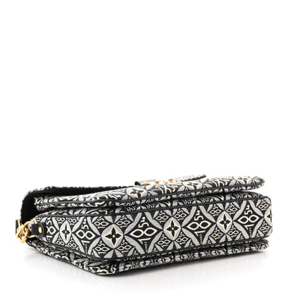 Louis Vuitton Jacquard Since 1854 Pochette Metis Grey 4 of 9