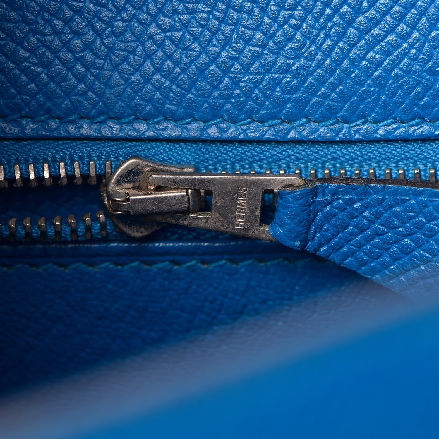 Hermes Epsom Kelly Sellier 25 Bleu Zanzibar 14 of 37