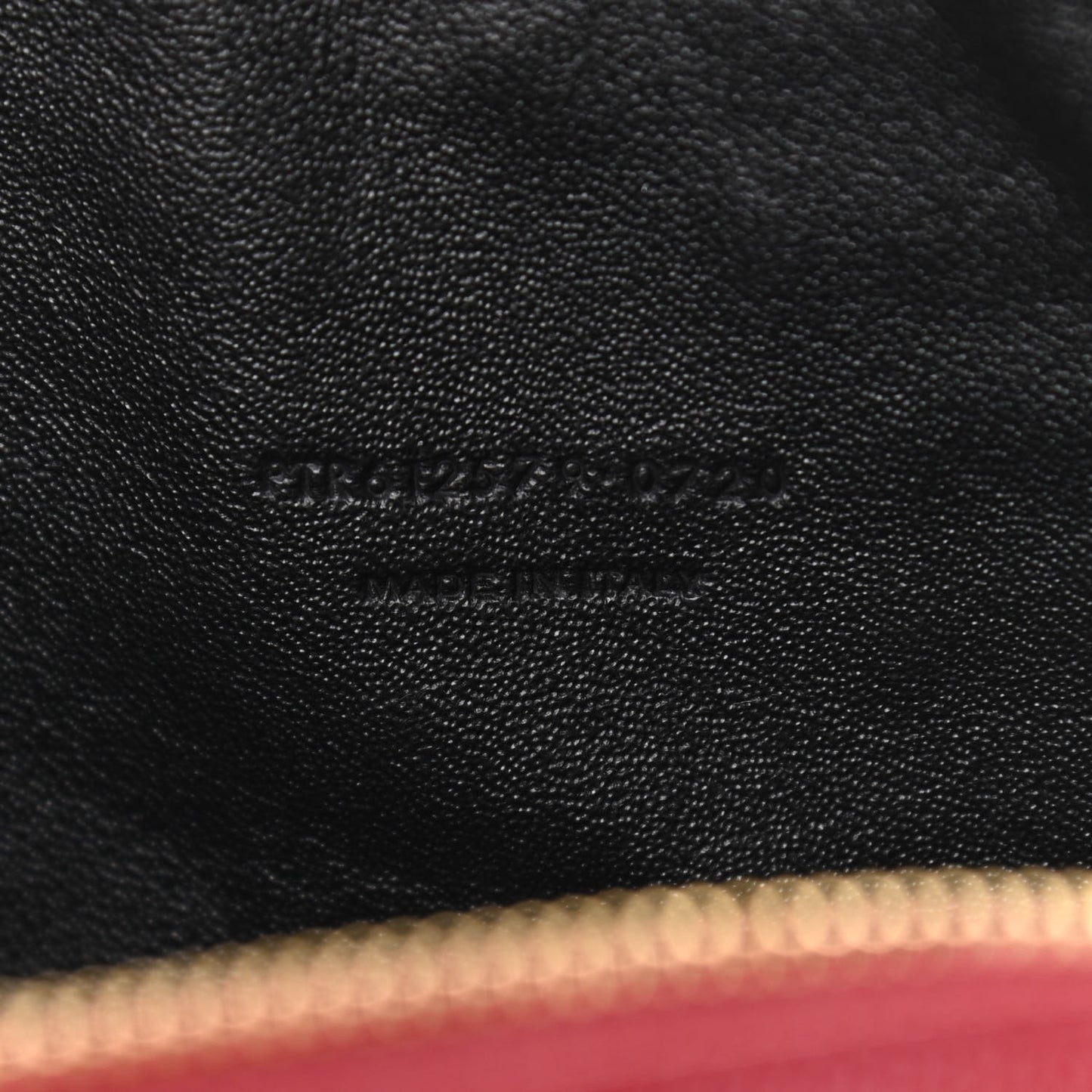 Grain De Poudre Matelasse Monogram Mini Lou Camera Bag Opyum Red