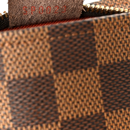 Louis Vuitton Damier Ebene Trousse Make Up Bag Pochette 7 of 10