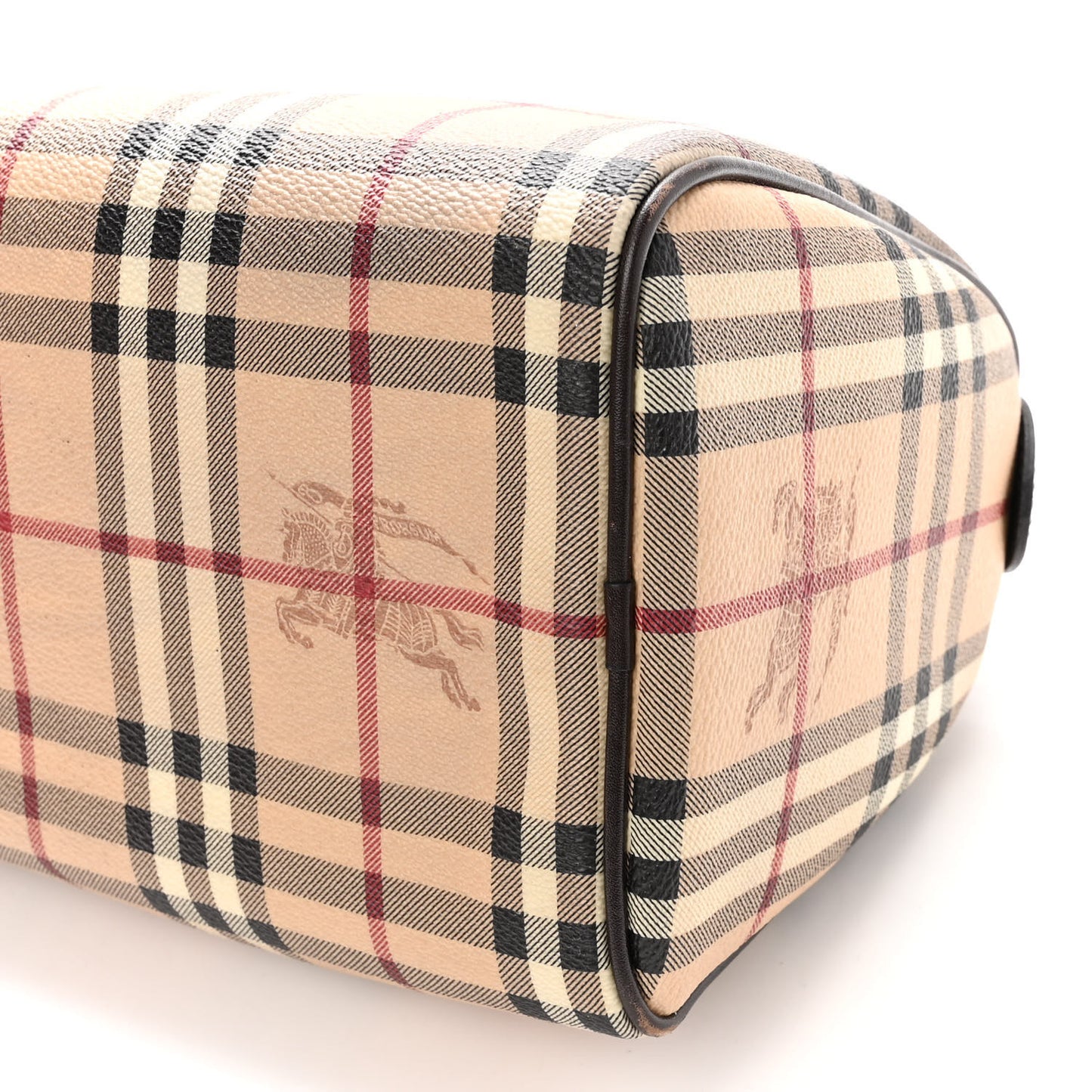 Haymarket Check Small Chester Bowling Bag Chocolate