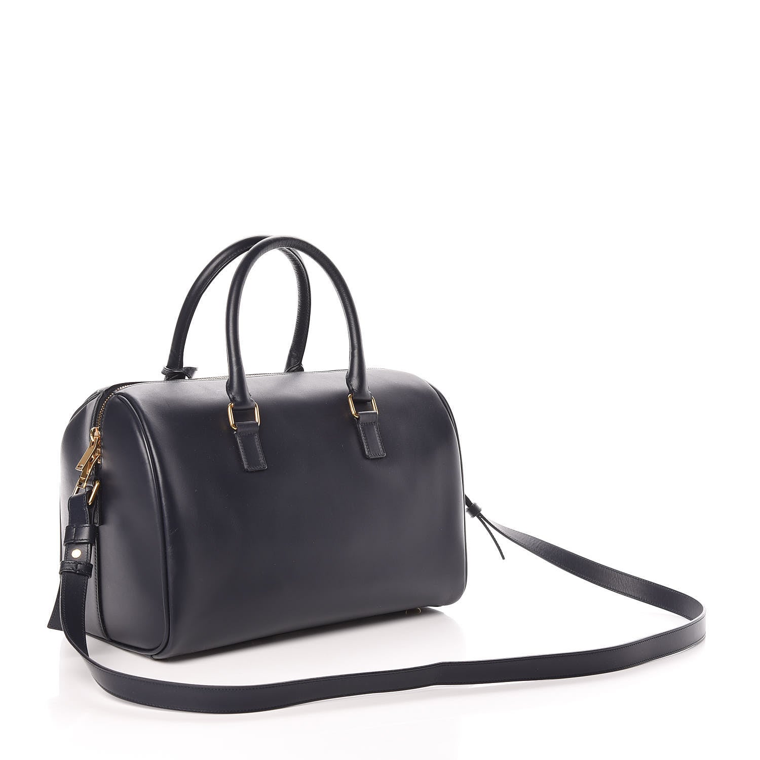Saint Laurent Calfskin Classic Duffle 6 Marine 3 of 8