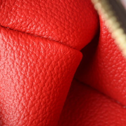 Louis Vuitton Monogram Kusama Pumpkin Dots Cosmetic Pouch Red 7 of 7