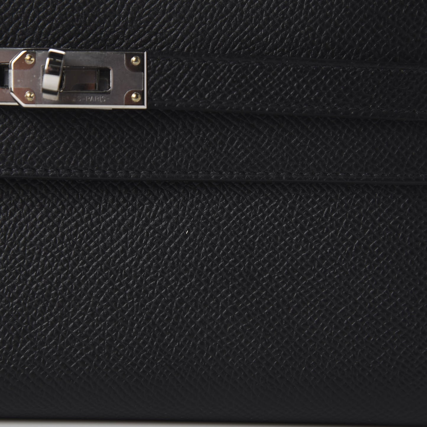 Epsom Kelly Longue Wallet Black
