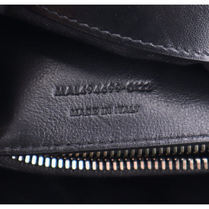 Saint Laurent Calfskin Y Quilted Monogram Small Loulou Chain Satchel Black 8 of 11