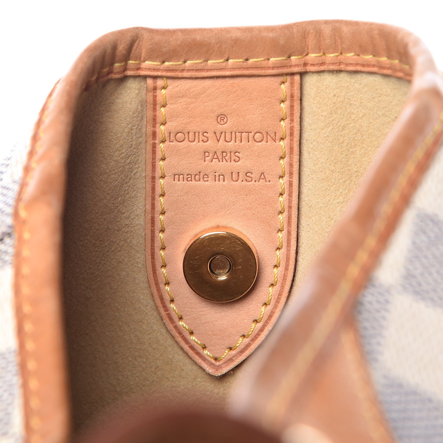 Louis Vuitton Damier Azur Galliera GM 6 of 17