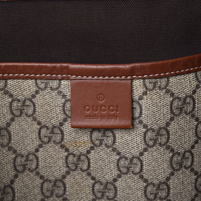 Gucci GG Plus Monogram Large Signature Web Loop Tote Brown 6 of 12