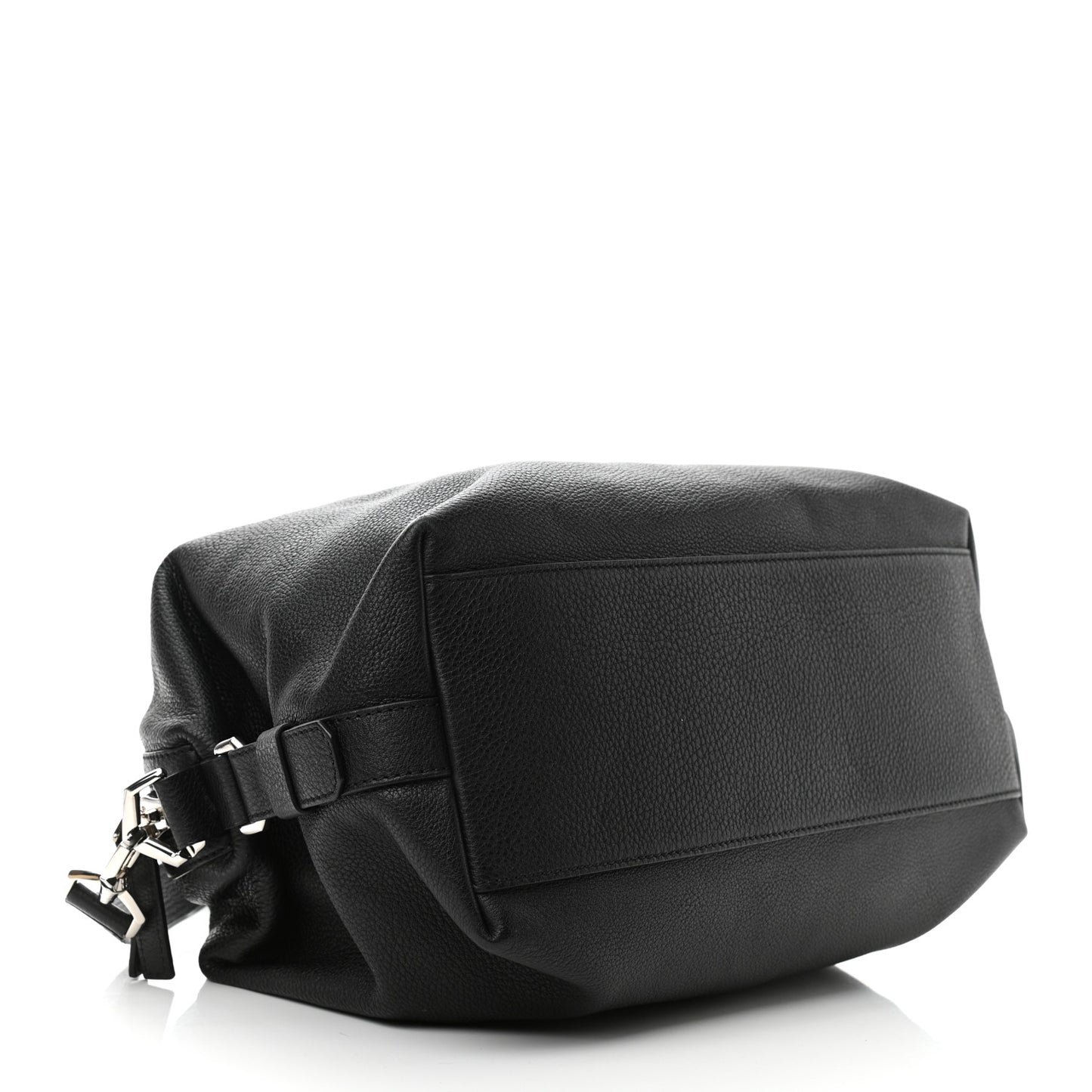 Waxy Grained Calfskin Medium Nightingale Black