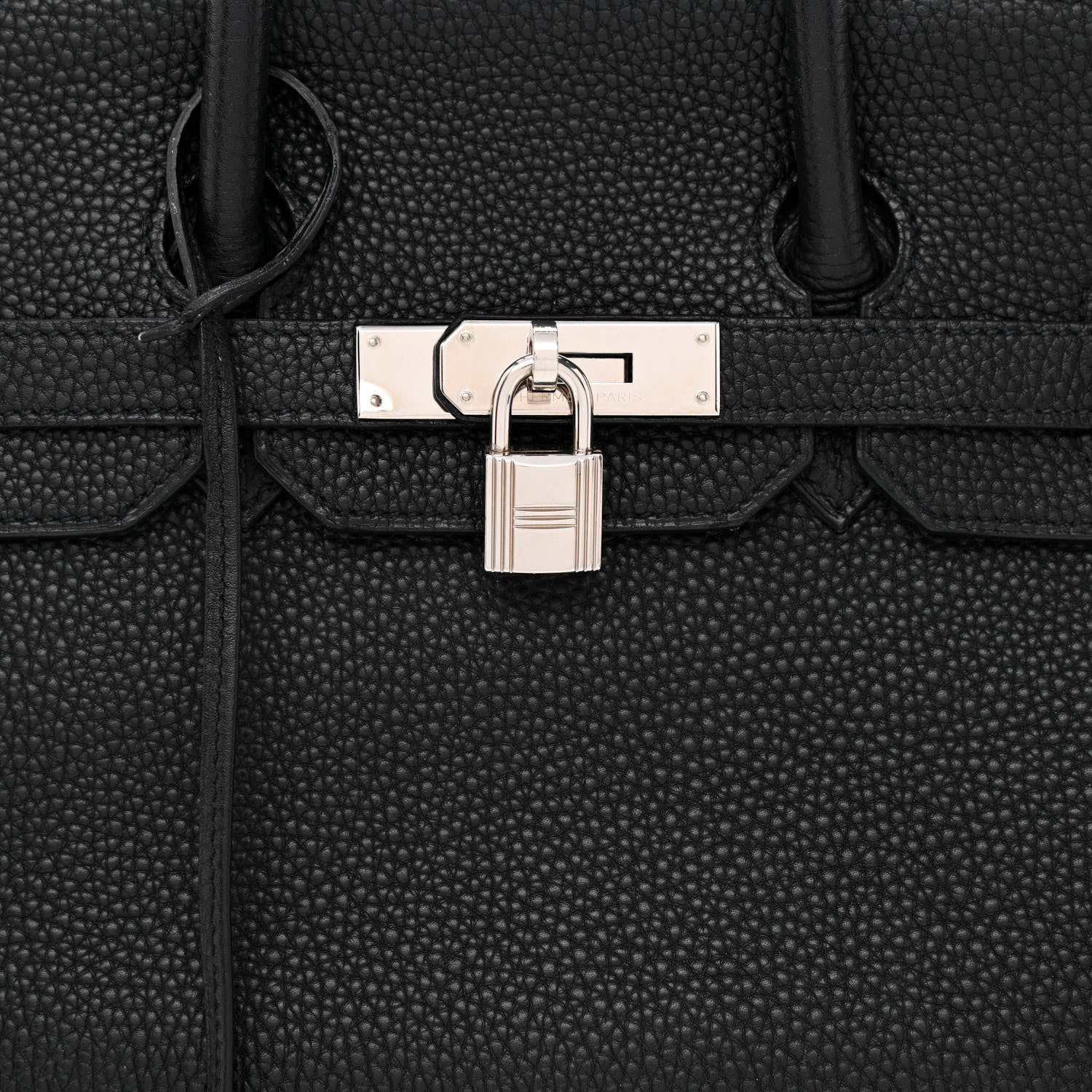 Hermes Taurillon Clemence Birkin 35 Black 11 of 13