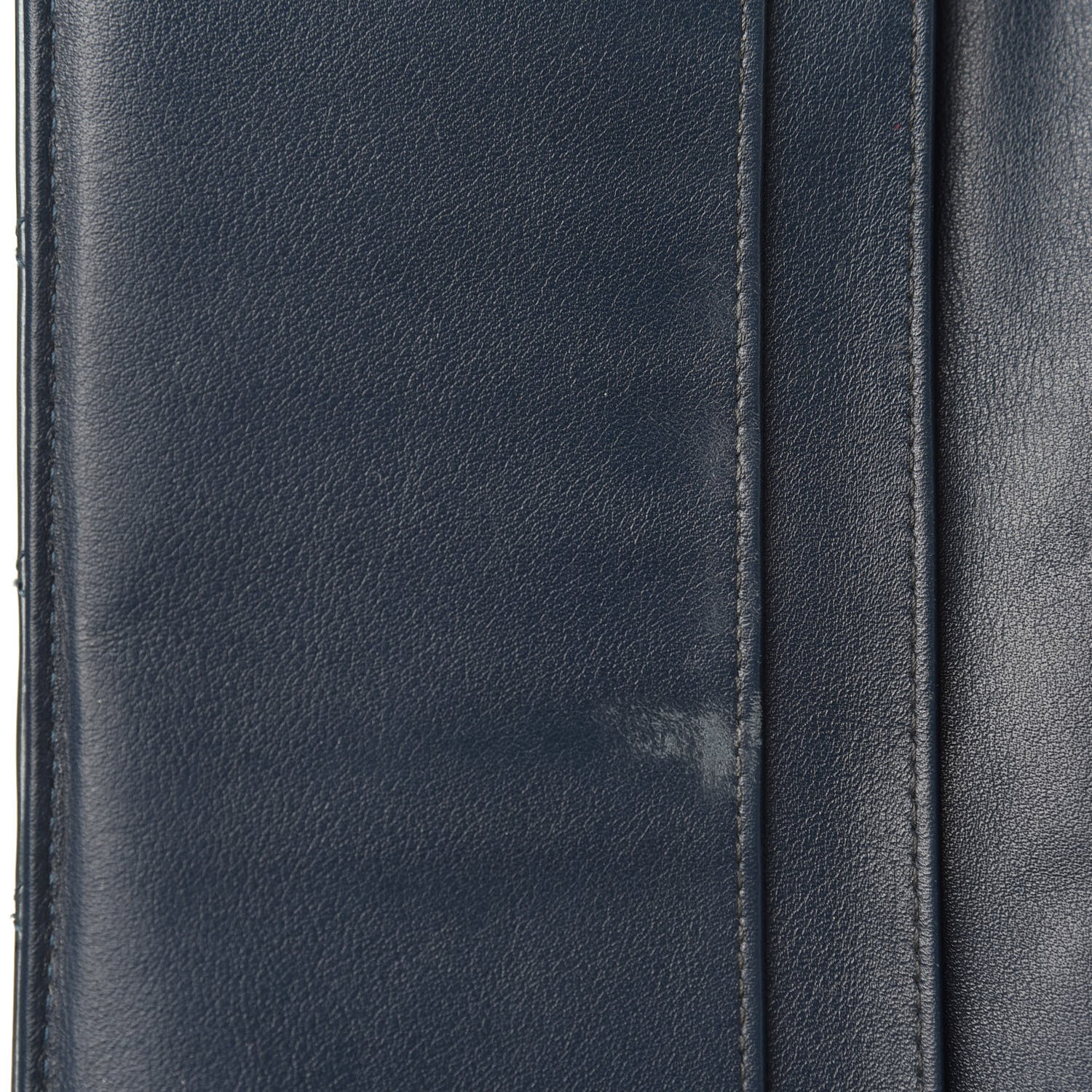 Chanel Patent Quilted Brilliant Flap Wallet Royal Blue 15 of 18