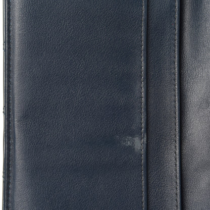 Chanel Patent Quilted Brilliant Flap Wallet Royal Blue 15 of 18