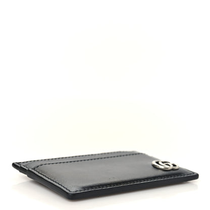 Gucci Smooth Calfskin GG Marmont Card Holder Black 4 of 7