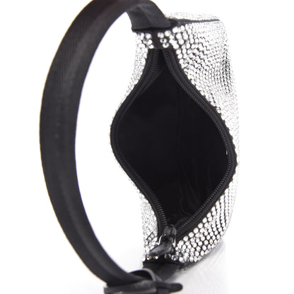 Prada Satin Crystal Mini Re-Edition 2000 Bag Cristal 5 of 12