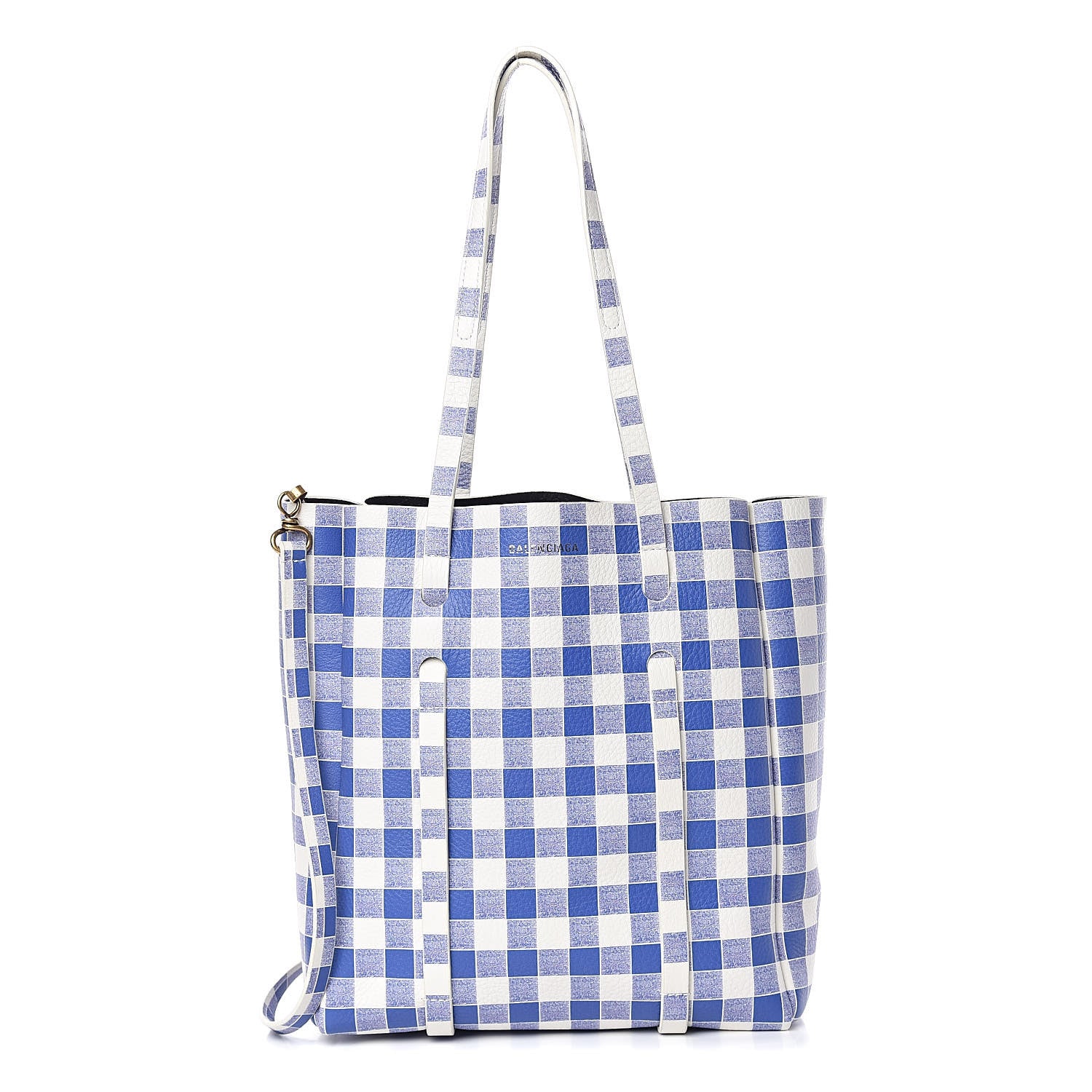 Balenciaga Calfskin Checked XS Everyday Tote 1 of 12