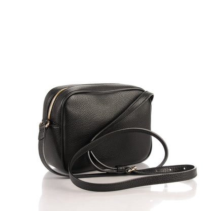 Gucci Pebbled Calfskin Small Soho Disco Bag Black 3 of 7