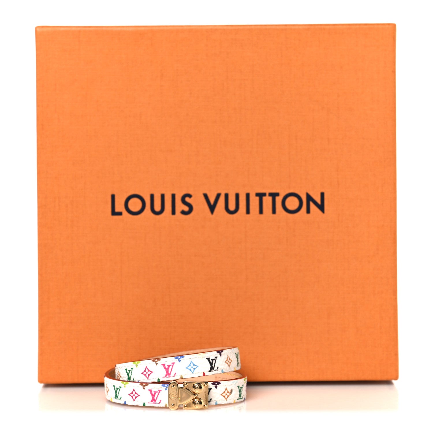 Louis Vuitton LV X TM Monogram Multicolor LV Signature Bracelet 17 White 7 of 7