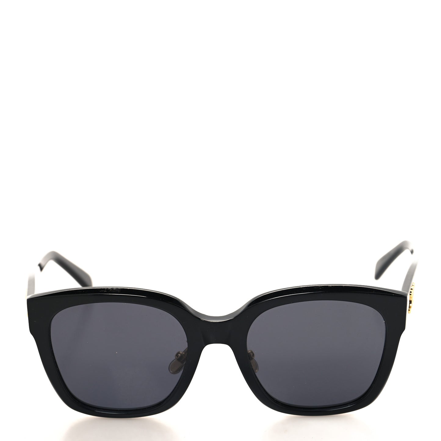 Acetate Triomphe 01 Square Sunglasses CL 40222F Black