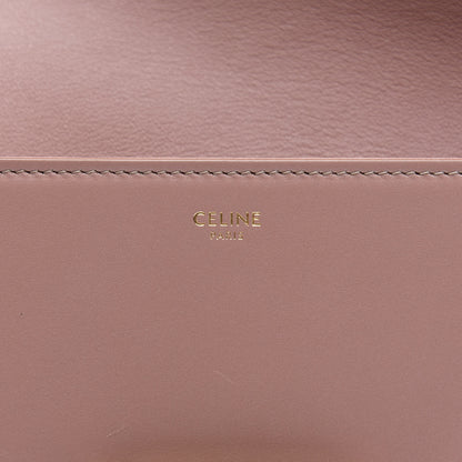 Celine Shiny Calfskin Medium Chain Maillon Triomphe Antique Rose 5 of 9