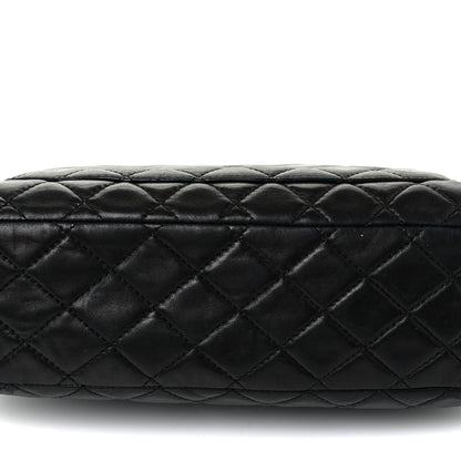 Chanel Washed Lambskin Quilted Maxi Single Flap Black 11 of 24