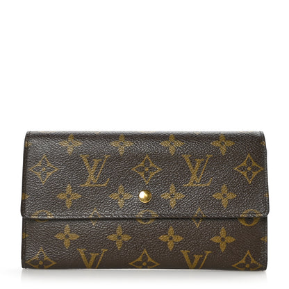 Louis Vuitton Monogram Porte Tresor International Wallet 1 of 7
