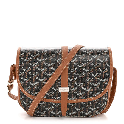 Goyard Goyardine Belvedere II PM Messenger Bag Black Gold 1 of 11