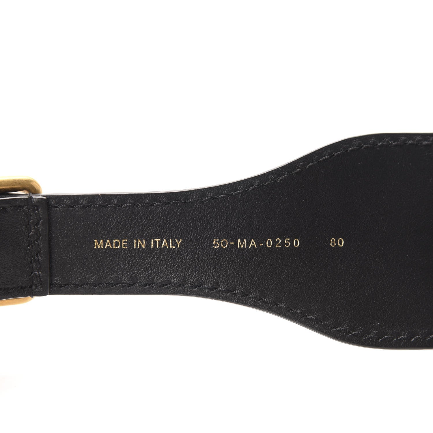 Christian Dior Canvas Embroidered Large Book Belt 80 32 Anthracite 3 of 3