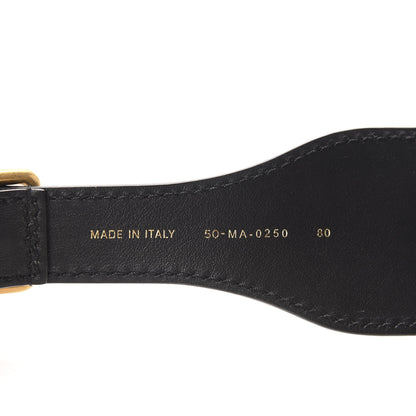 Christian Dior Canvas Embroidered Large Book Belt 80 32 Anthracite 3 of 3