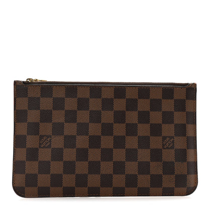 Louis Vuitton Damier Ebene Neverfull MM GM Pochette 1 of 7