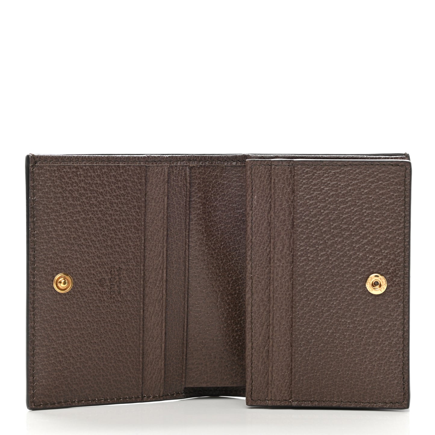 GG Supreme Monogram Web Ophidia Card Case Beige New Acero