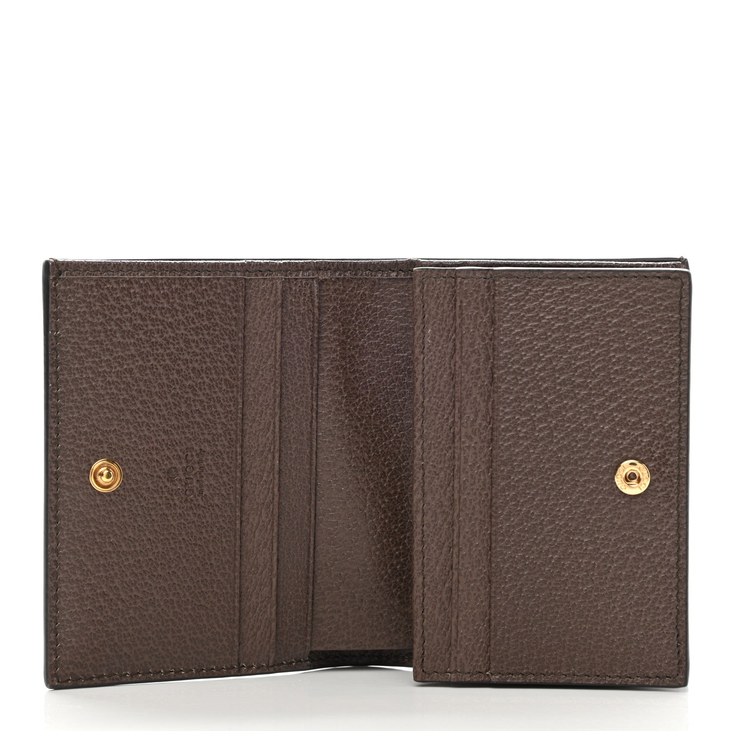 Gucci GG Supreme Monogram Web Ophidia Card Case Beige New Acero 5 of 7