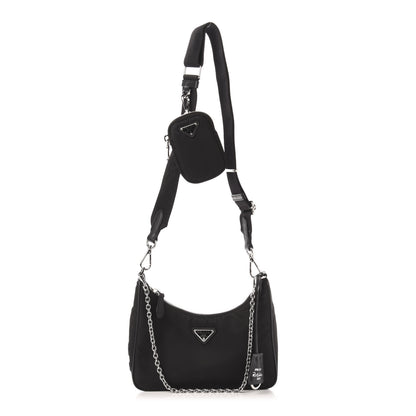 Prada Nylon Re-Edition 2005 Shoulder Bag Black 1 of 13