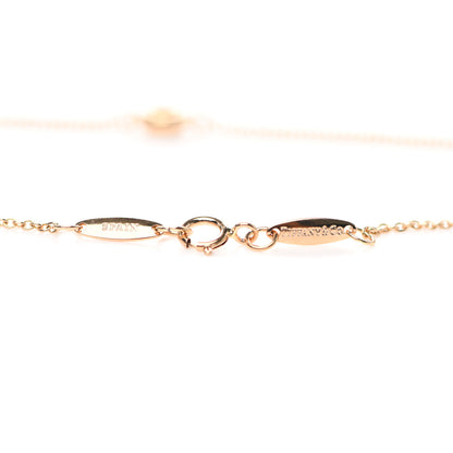 Tiffany 18K Rose Gold Diamond .08ct Elsa Peretti Diamonds by the Yard Bracelet 4 of 5
