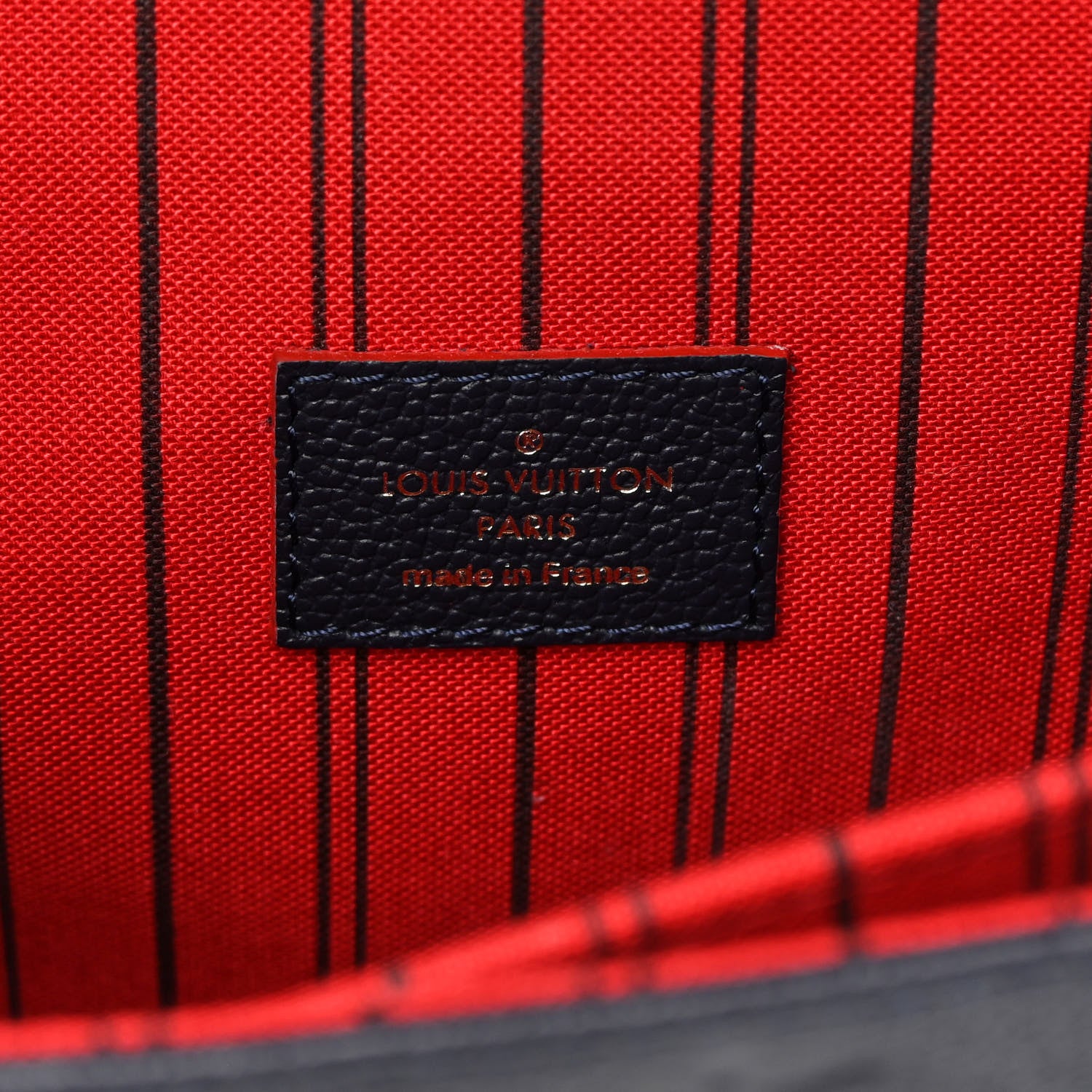 Louis Vuitton Empreinte Pochette Metis Marine Rouge 6 of 11