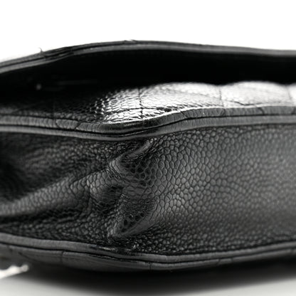 Chanel Caviar Quilted Wallet on Chain WOC Black 10 of 11