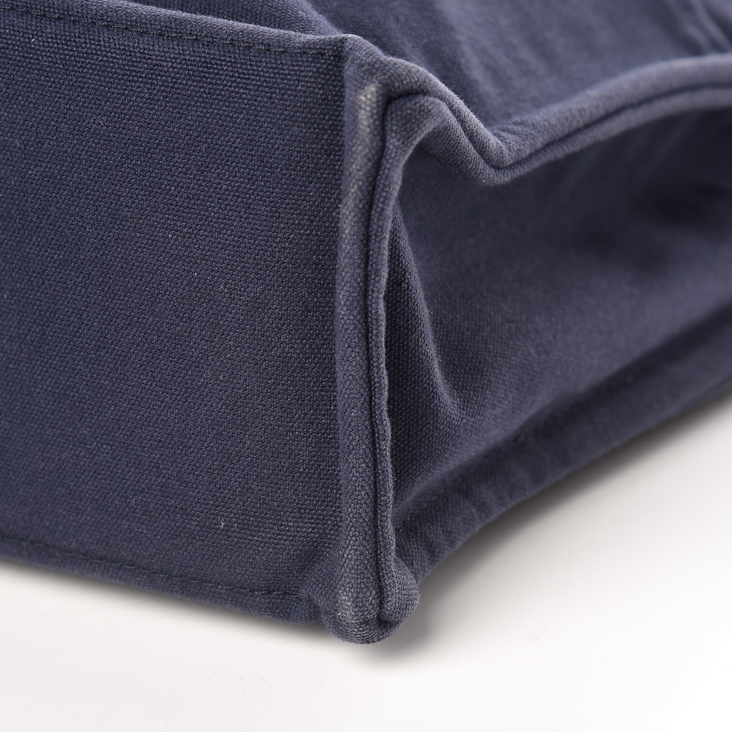 Hermes Canvas Fourre Tout MM Navy 17 of 17