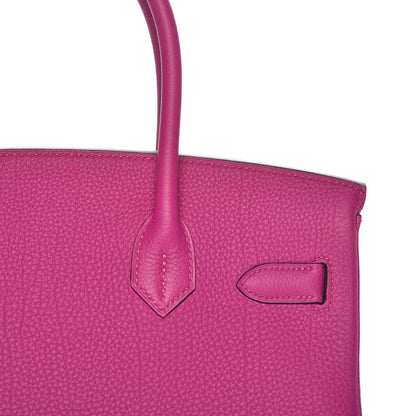 Hermes Togo Birkin 30 Rose Pourpre 16 of 30