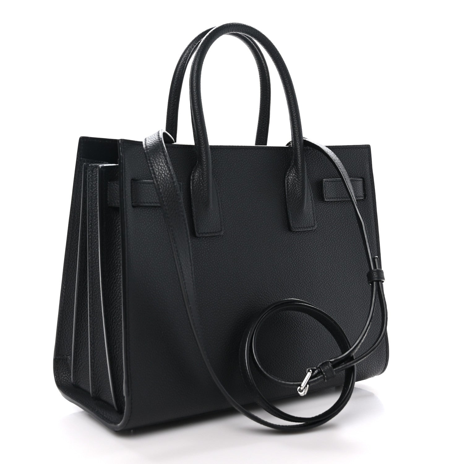 Saint Laurent Grain De Poudre Baby Sac De Jour Black 2 of 9