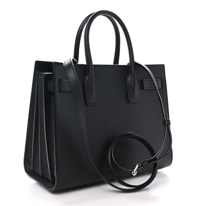 Saint Laurent Grain De Poudre Baby Sac De Jour Black 2 of 9